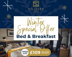 Winter Bed & Breakfast from just £109 total per night