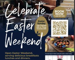 Treat your family to an unforgettable Easter Dining Experience. Complimentary Easter Egg for children on Easter Sunday